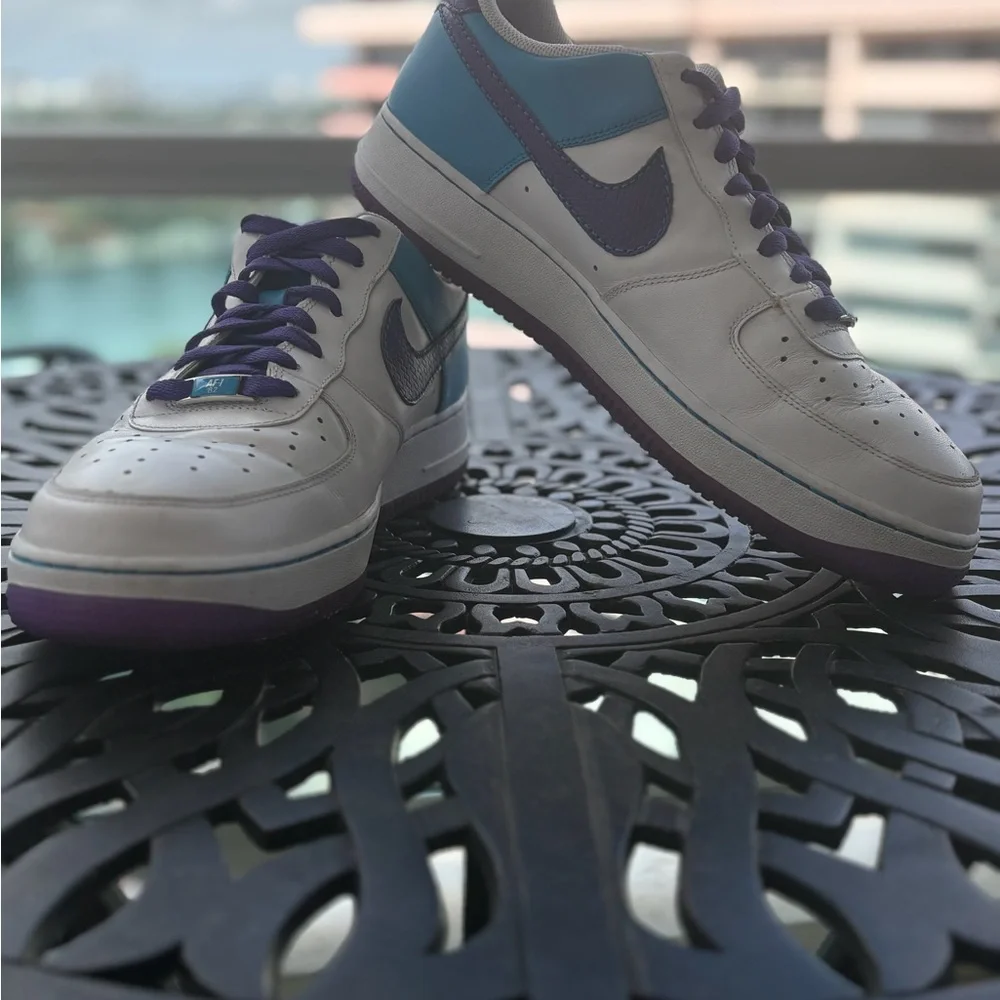 Nike Air Force 1 Samurai ‘07 Laser Blue Vintage Men’s Size 11.5 - Picture 11 of 11